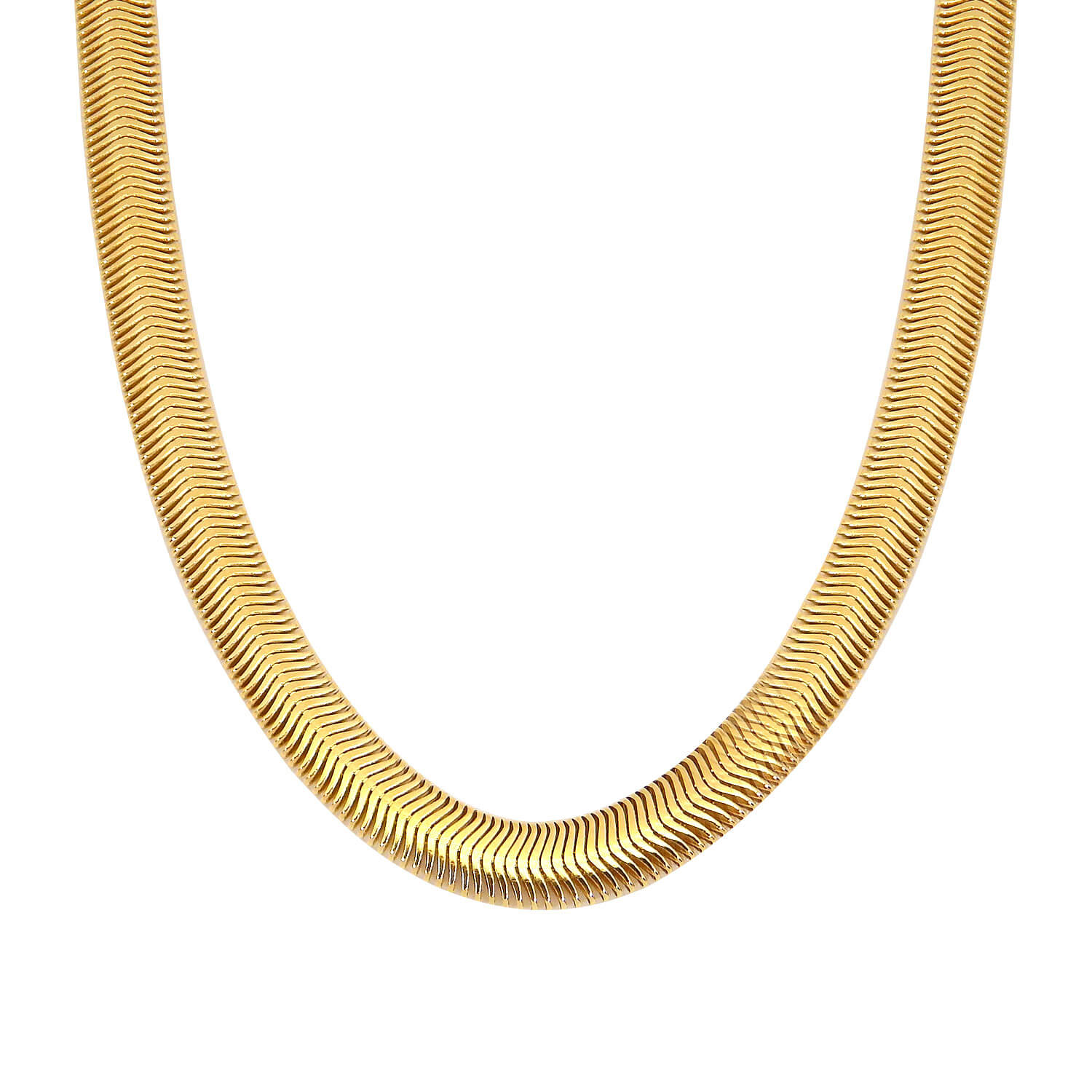 Choker Snake - em banho ouro 18k