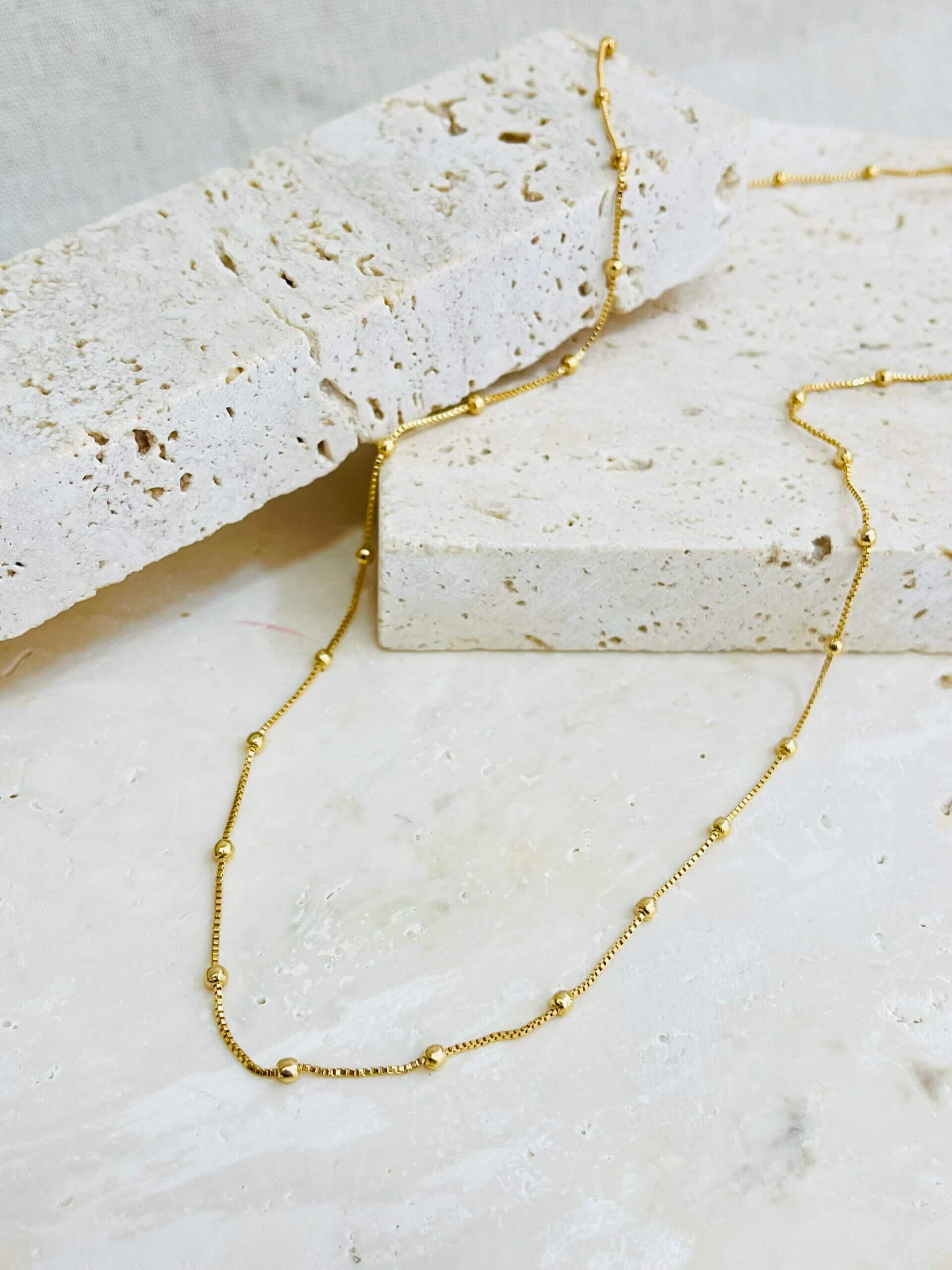 Colar Militar Longo - em banho ouro 18k - Imagem 2