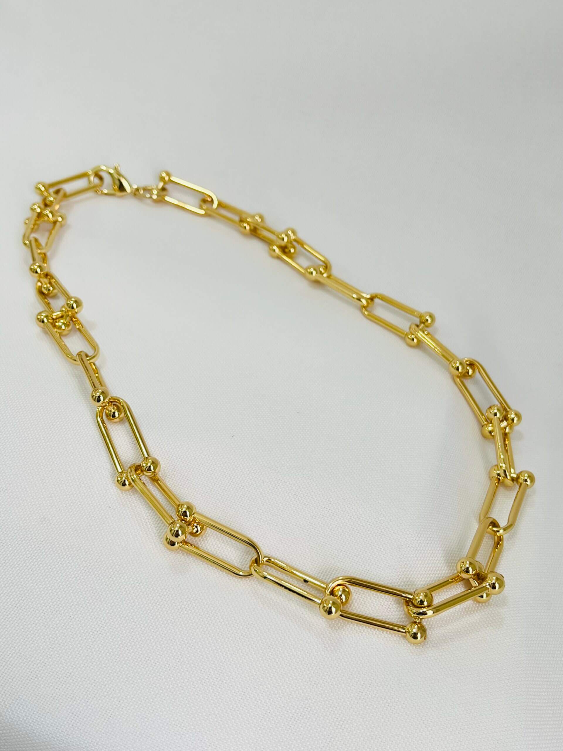 Colar Bruna - em banho ouro 18k