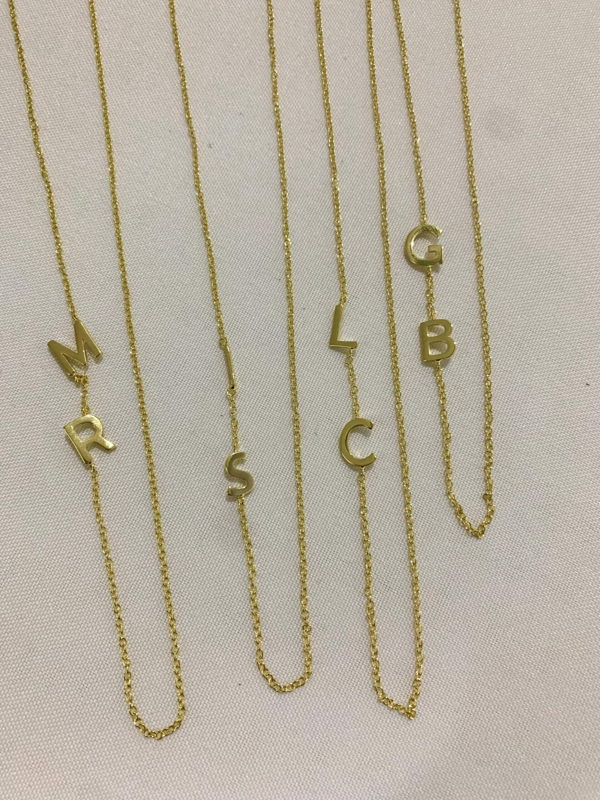 Personalizável Leticía - em banho ouro 18k - Imagem 2