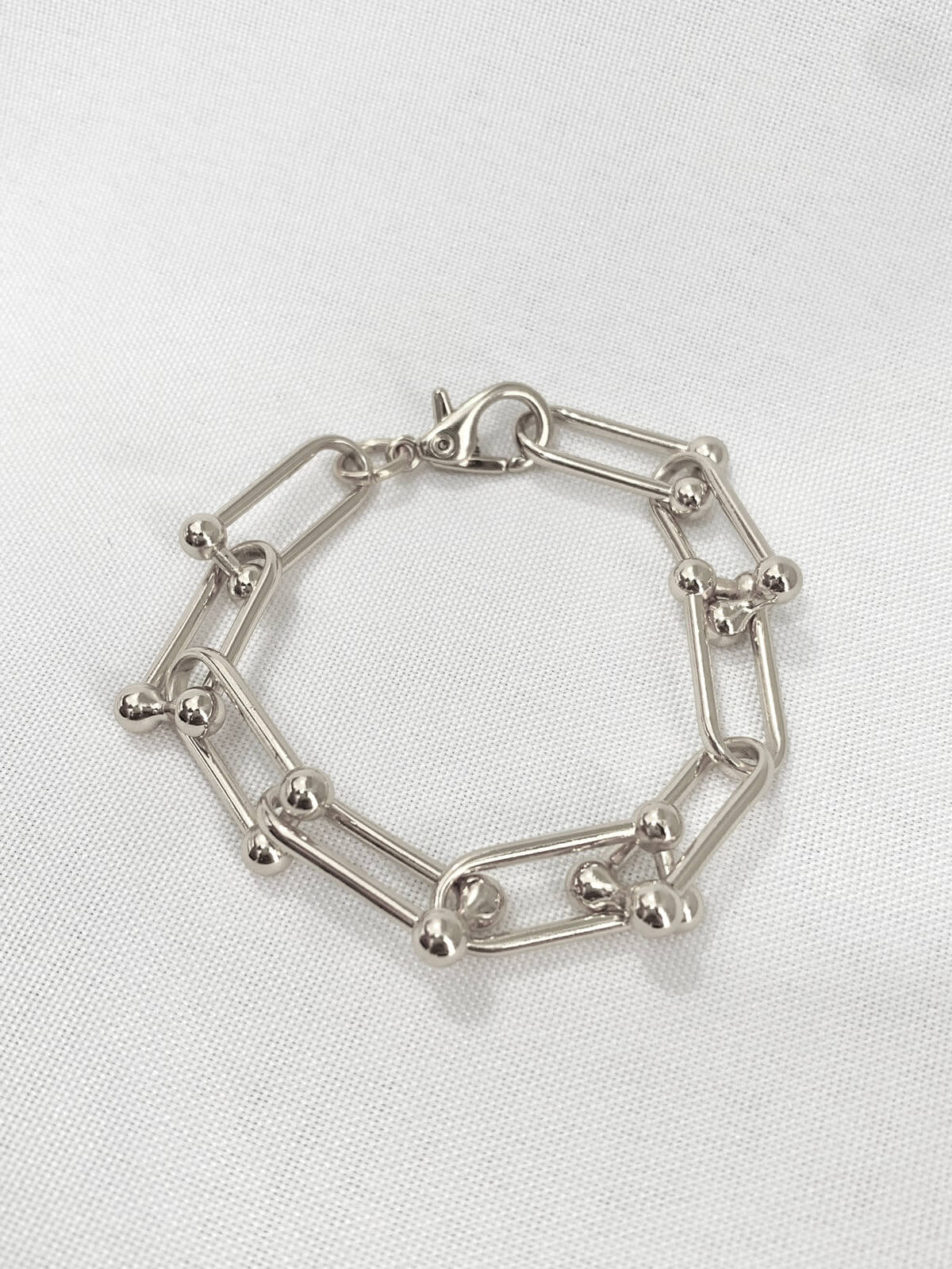 Pulseira Bruna - em ródio branco