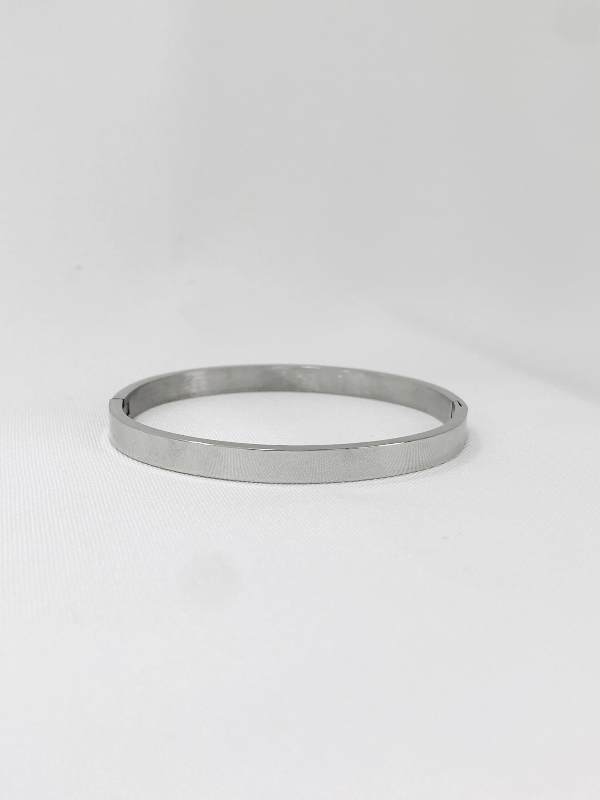 Bracelete Ponto de Luz Delicado Júlia - em ródio branco - Imagem 3