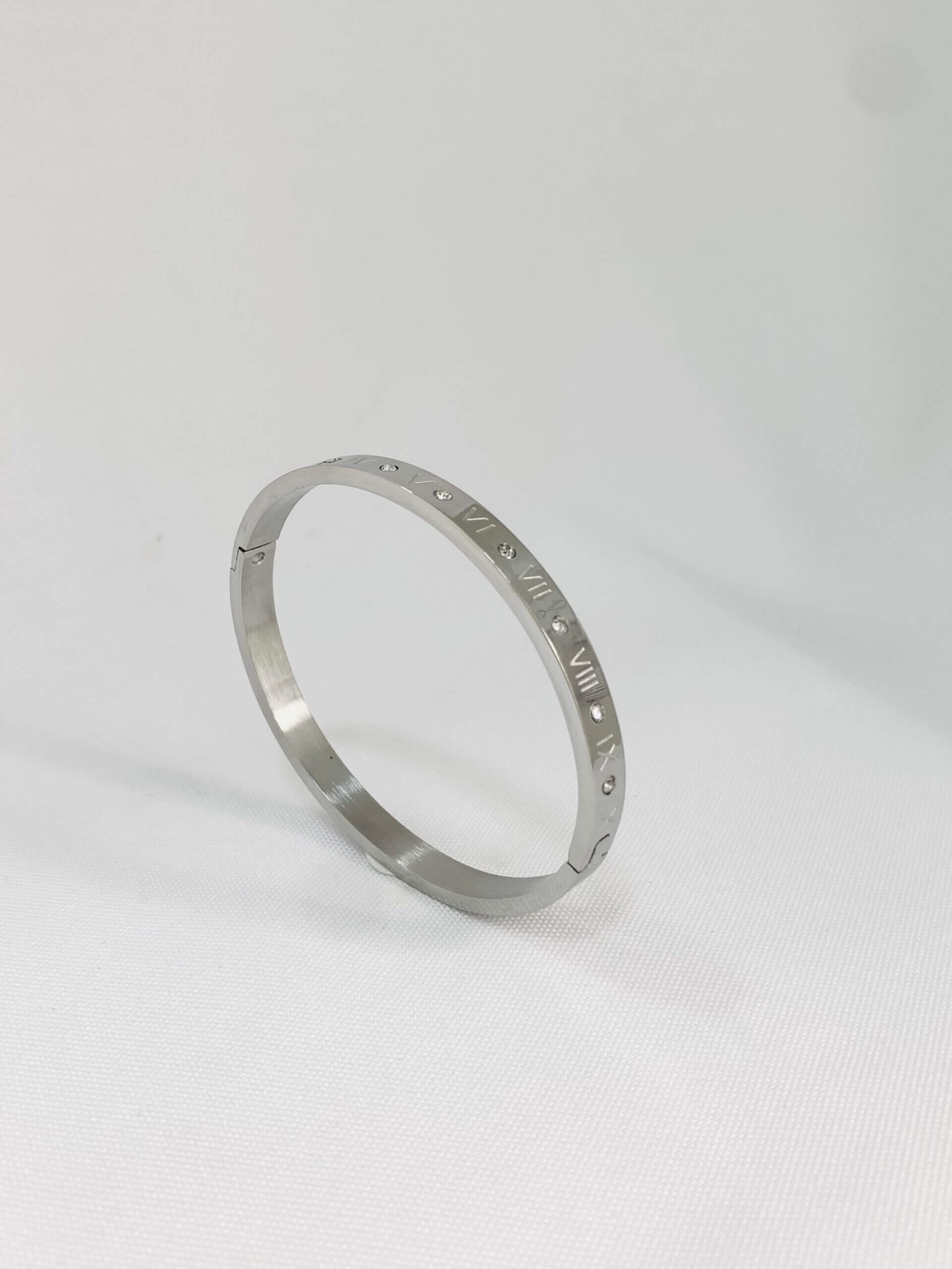Bracelete Ponto de Luz Delicado Júlia - em ródio branco