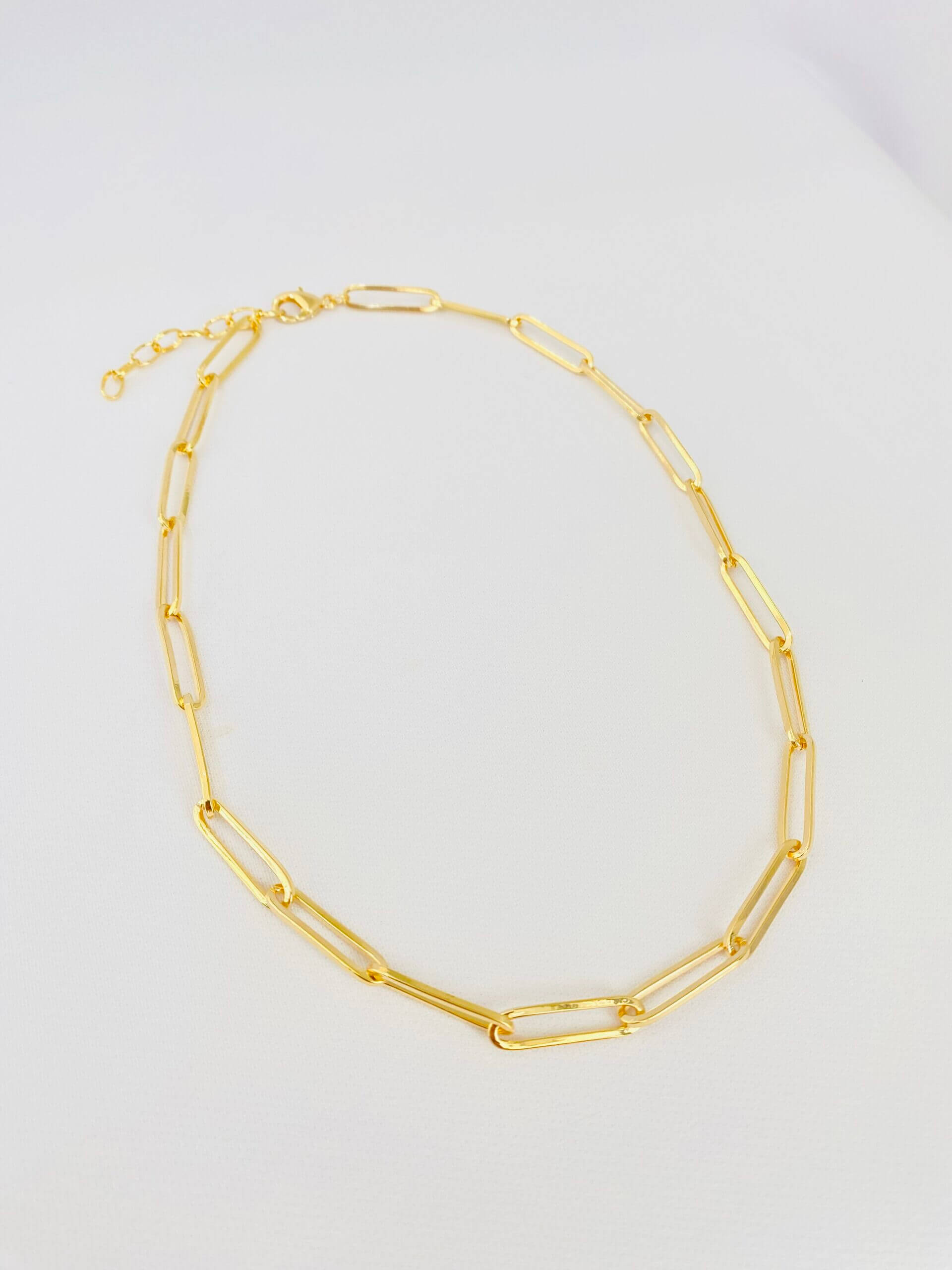 Choker Slim Geométrica Ivy - em banho ouro 18k - Imagem 2
