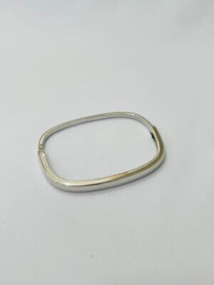 Bracelete Fino Ursula - em banho de ródio branco