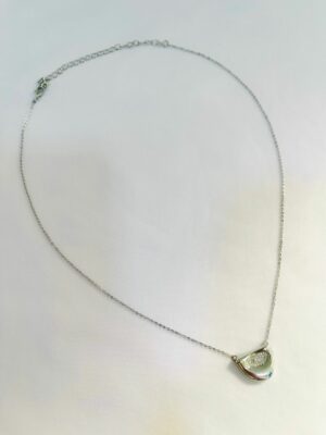 Colar Future Sara - em banho Ródio Branco