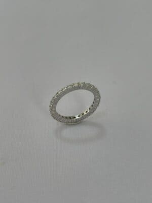Alternative view of Aparador em Moissanite - Prata 925